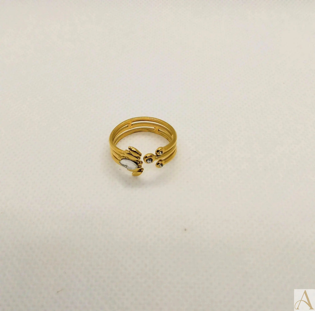 Bague acier inoxydable #Malia Altura Acier