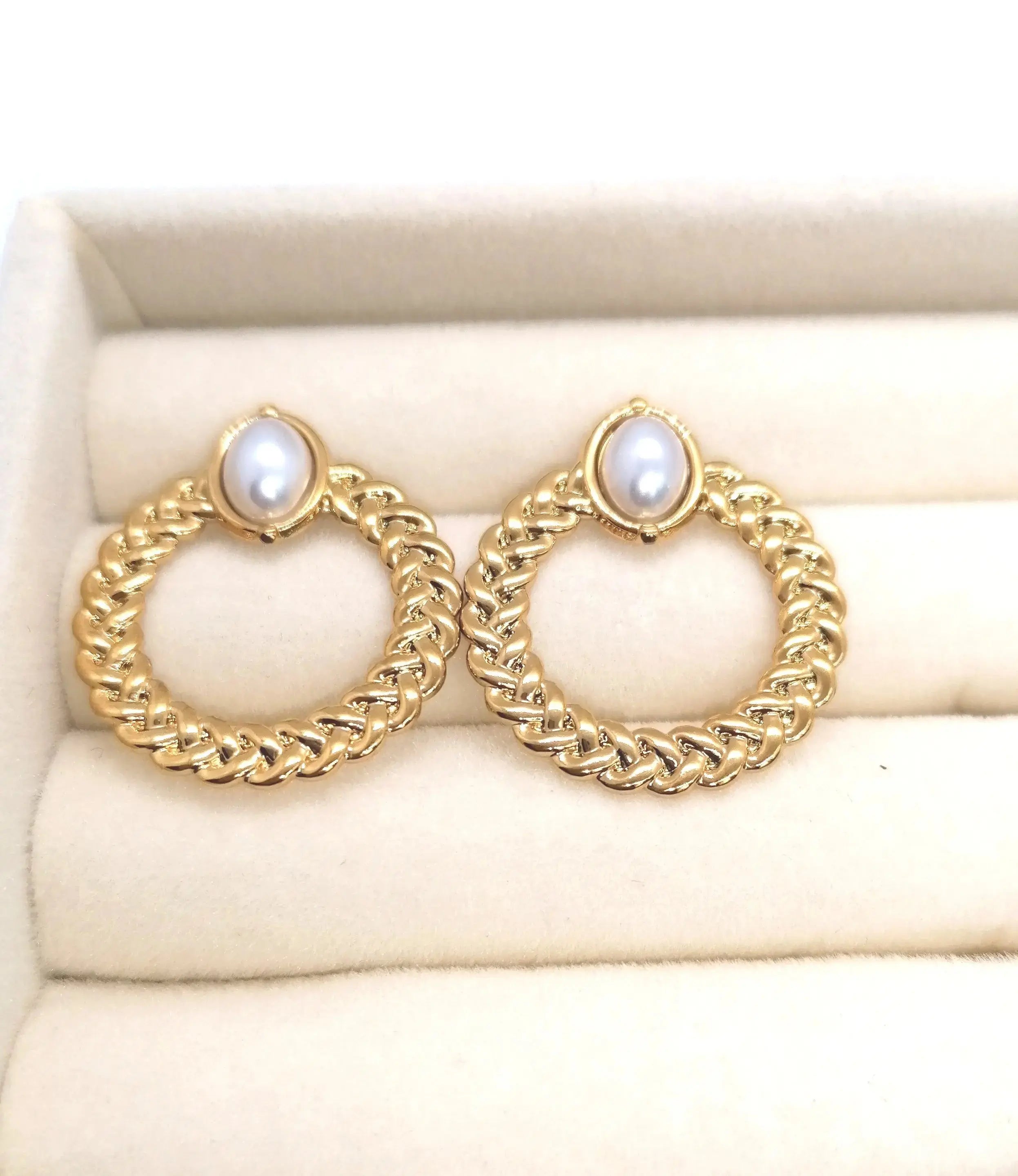 Boucles d'oreilles #Flora - bijoux en acier inoxydable Altura Acier