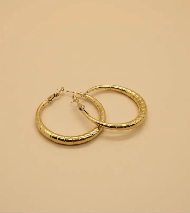 Boucles d'oreilles acier inoxydable #Lyna Altura Acier