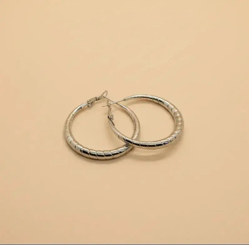 Boucles d'oreilles acier inoxydable #Lyna Altura Acier
