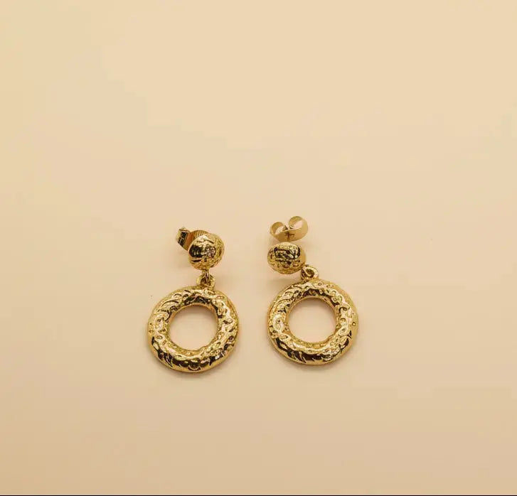 Boucle d'oreille acier inoxydable #Milena Altura Acier