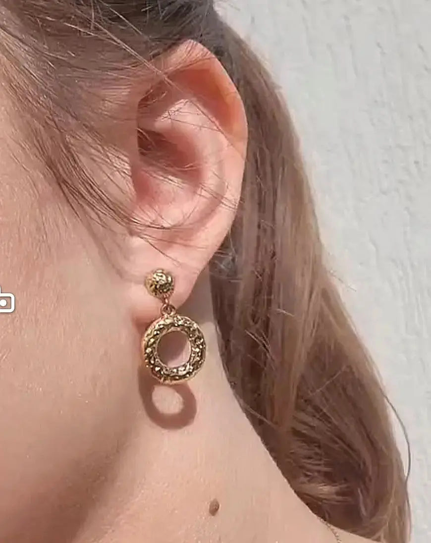 Boucles d'oreilles Milena - Bijoux en acier inoxydable Altura Acier