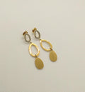 Boucle d'oreille acier inoxydable #Ora Altura Acier