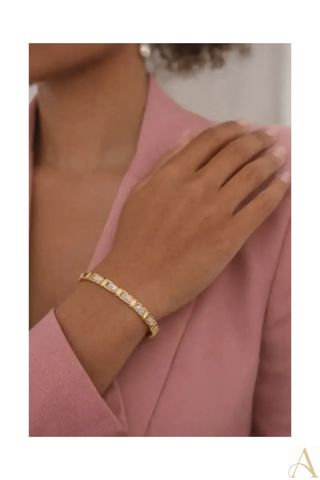 Bracelet Jonc acier inoxydable #Emma Altura Acier
