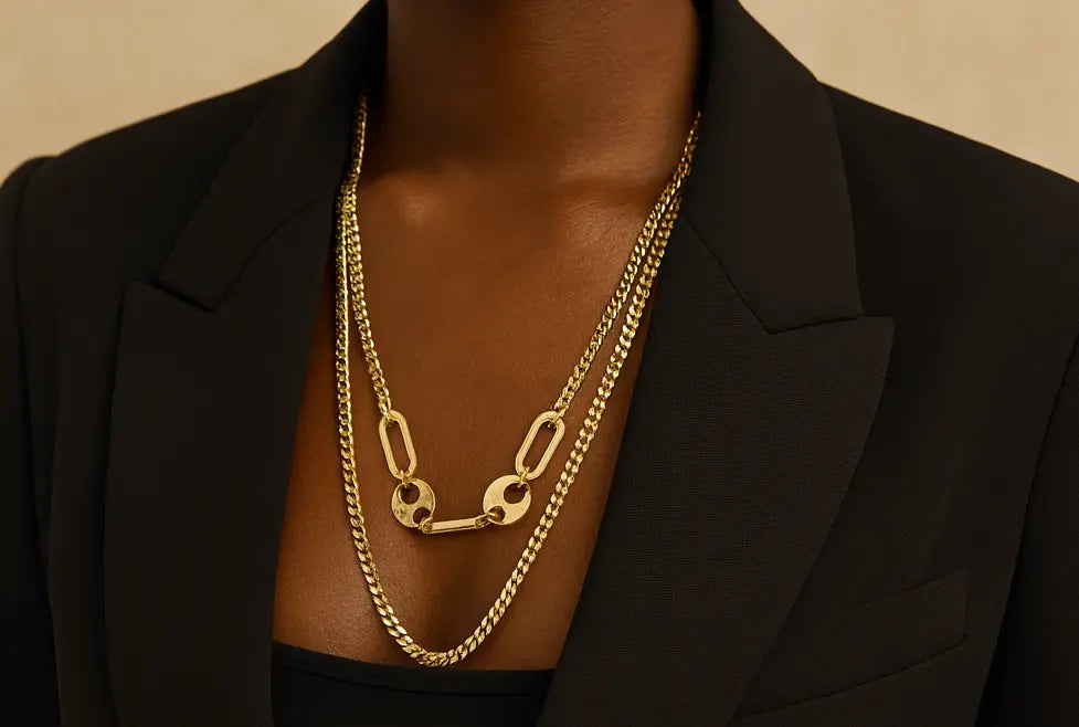 Collier acier inoxydable #Ellena Altura Acier