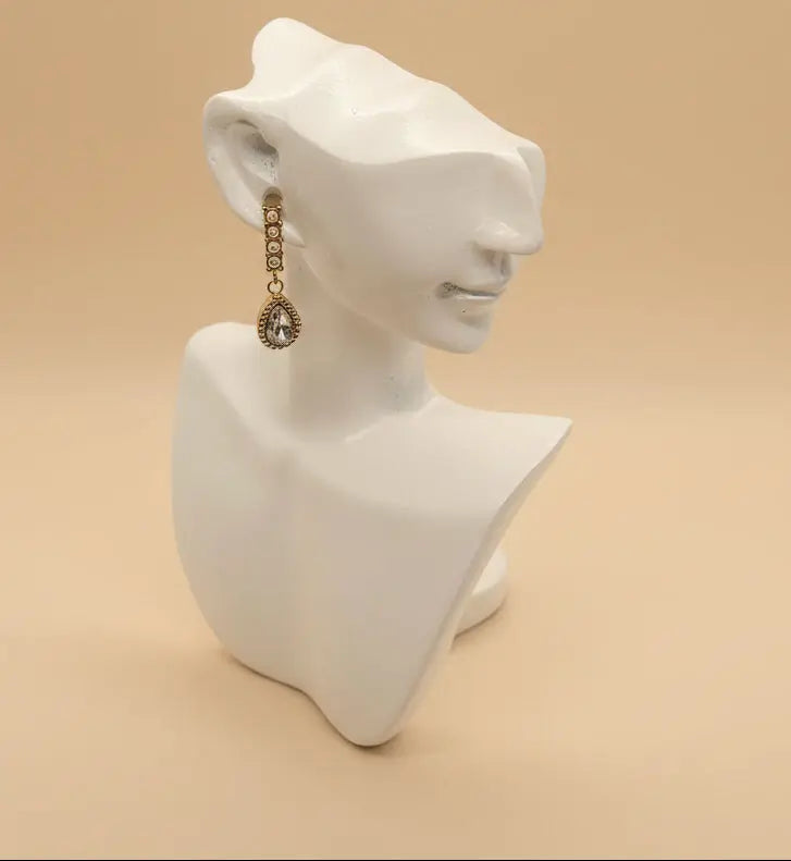 Boucle d'oreille acier inoxydable #Lisa Altura Acier