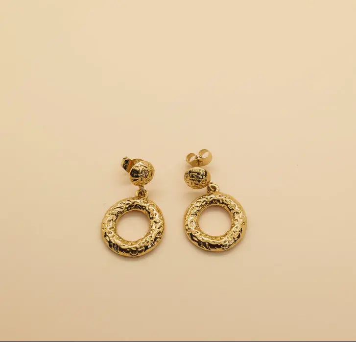 Boucle d'oreille acier inoxydable #Milena Altura Acier