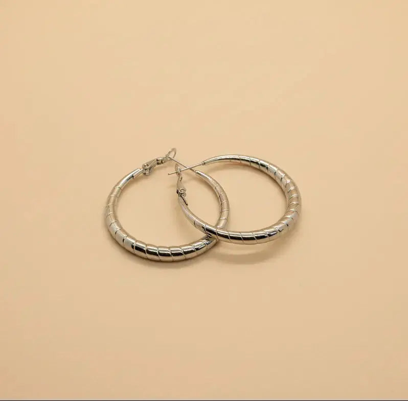 Boucles d'oreilles acier inoxydable #Lyna Altura Acier