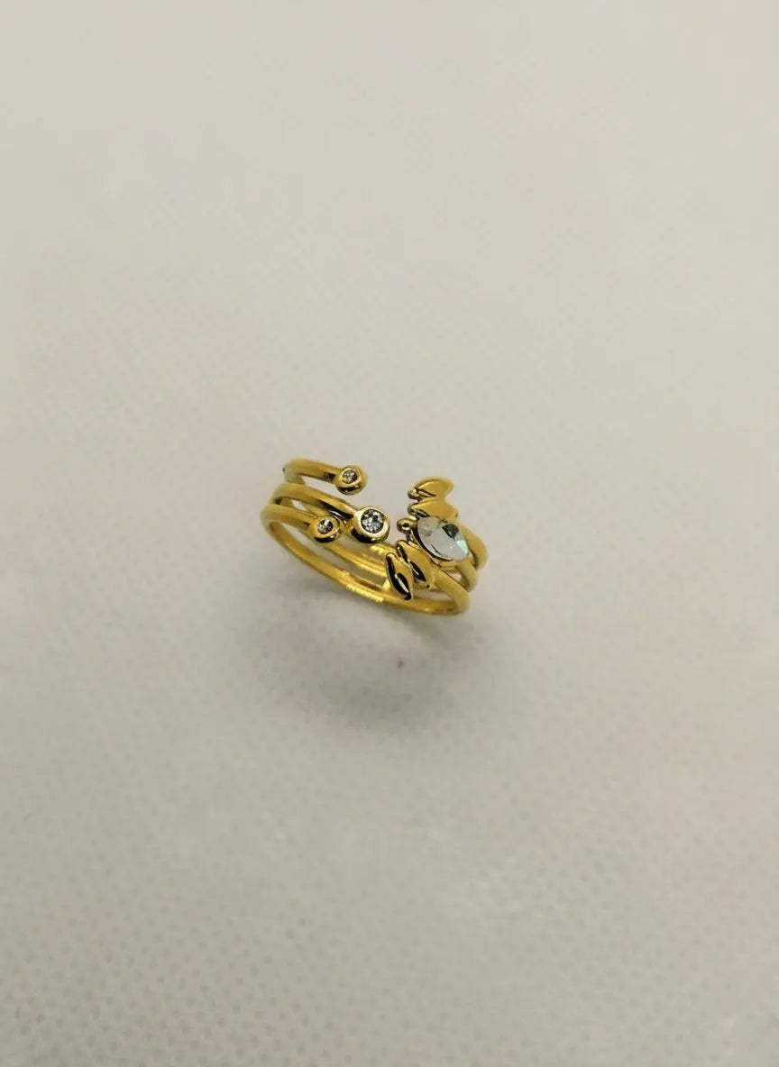 Bague acier inoxydable #Malia Altura Acier