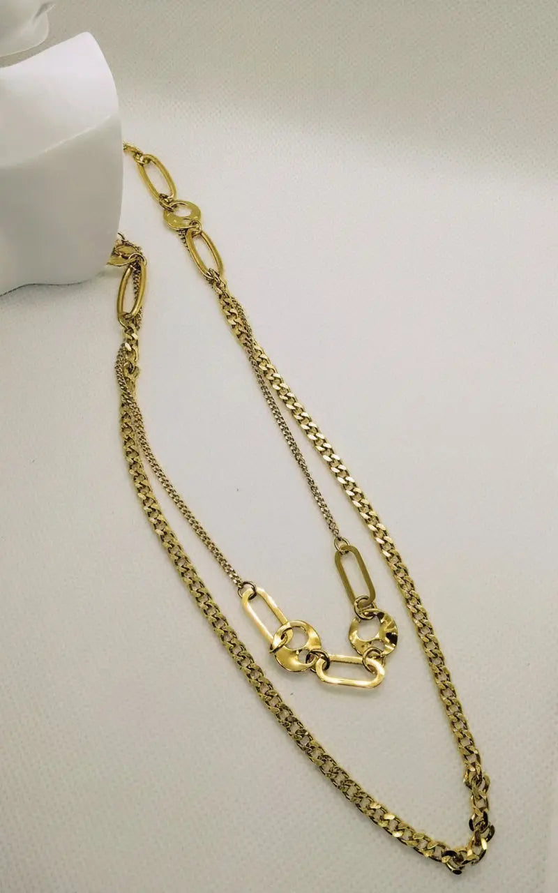 Collier acier inoxydable #Ellena Altura Acier