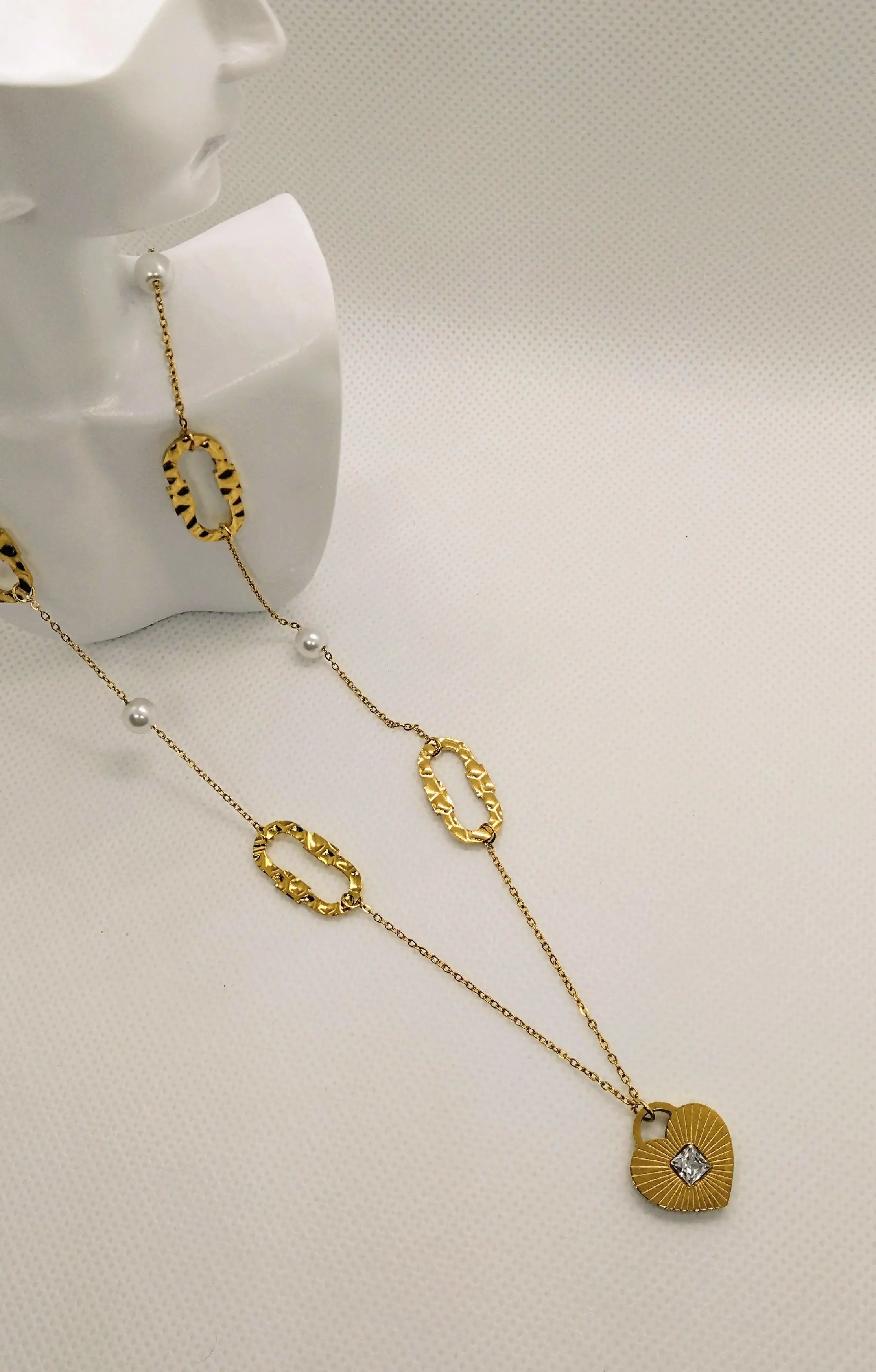 Sautoir acier inoxydable #Elyona Altura Acier