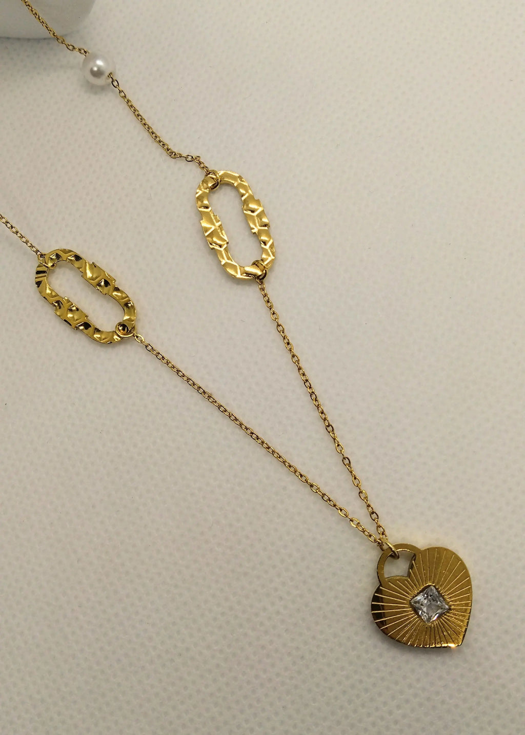 Sautoir acier inoxydable #Elyona Altura Acier