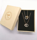 Ensemble collier + bracelet #Léa - Bijoux en acier inoxydable Altura Acier