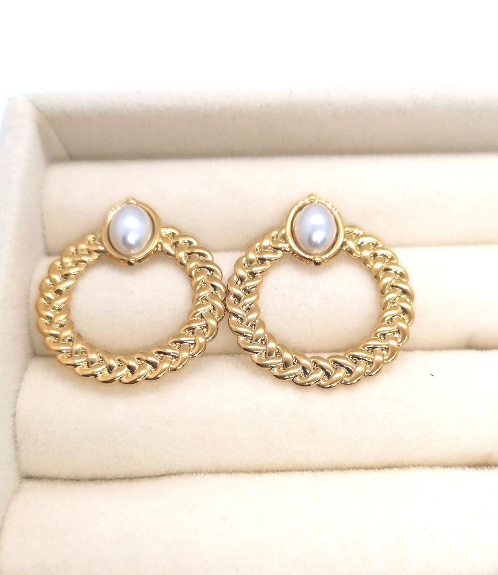 Boucles d'oreilles #Flora - bijoux en acier inoxydable Altura Acier