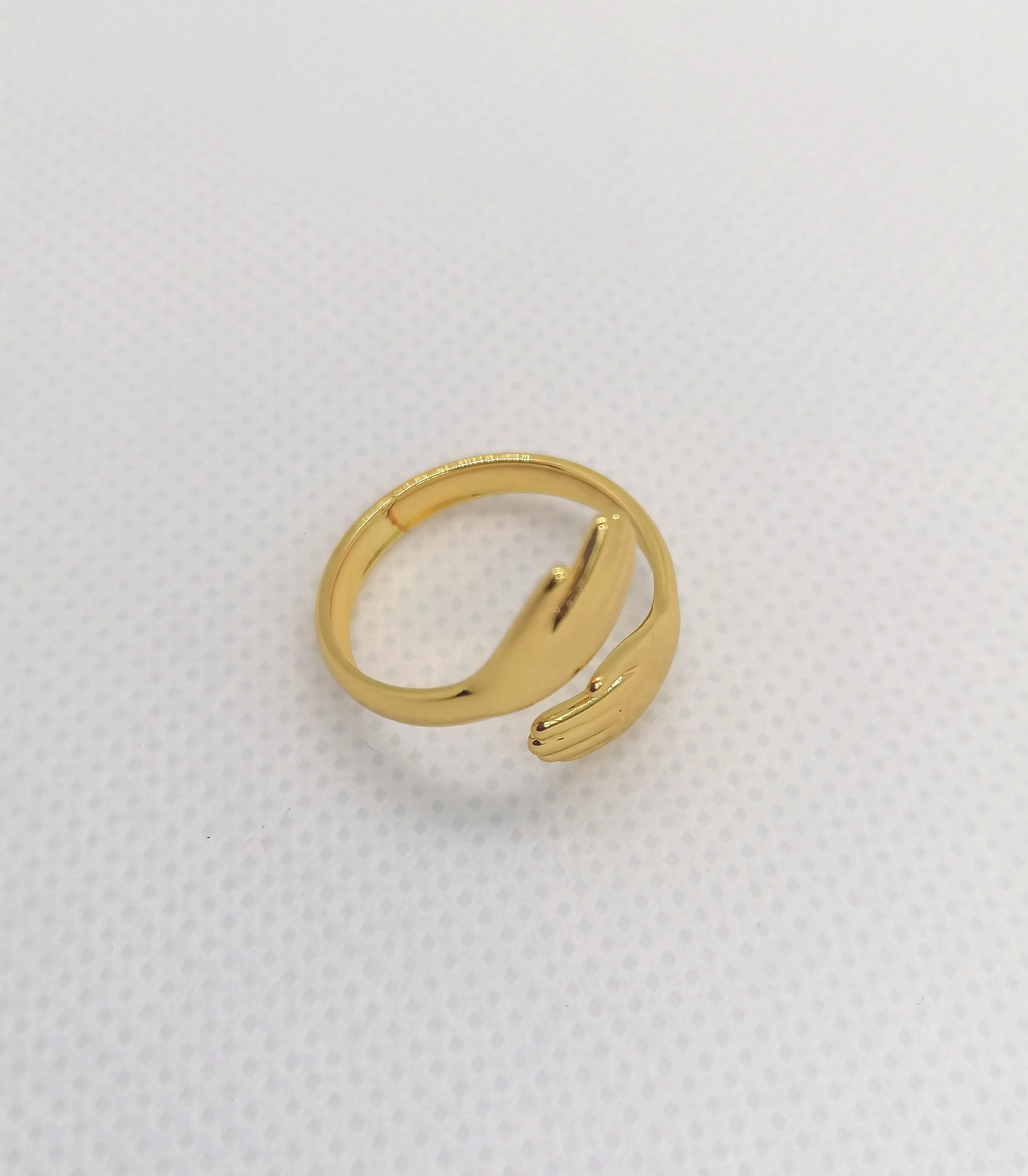 Bague ajustable #Palma - Bijoux en acier inoxydable Altura Acier