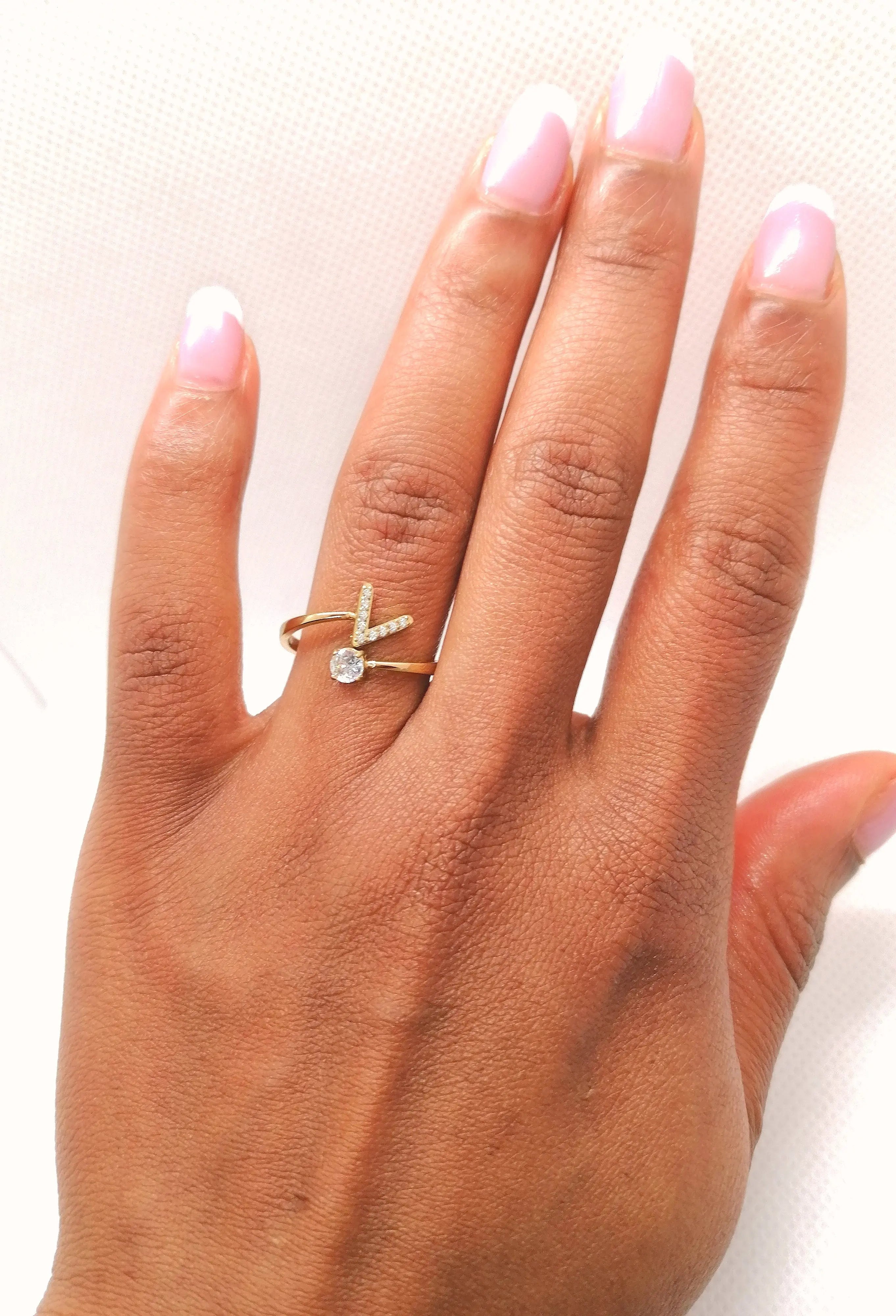 Bague #Lena - Bijoux en acier inoxydable Altura Acier