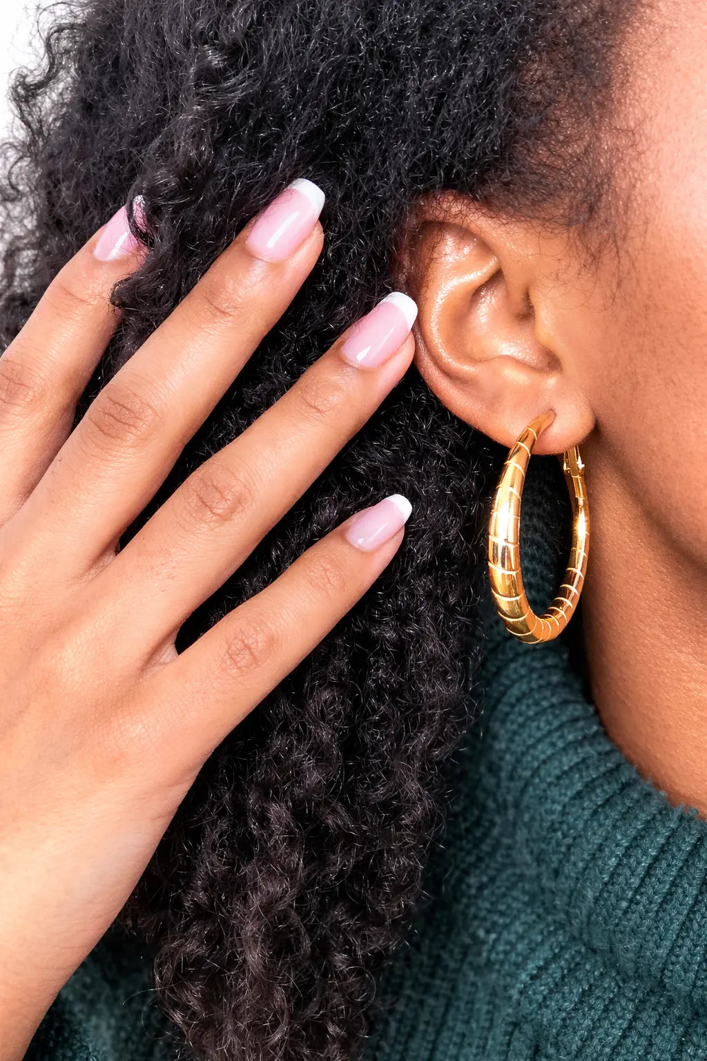 Boucles d'oreilles #Lyna - Bijoux en acier inoxydable Altura Acier